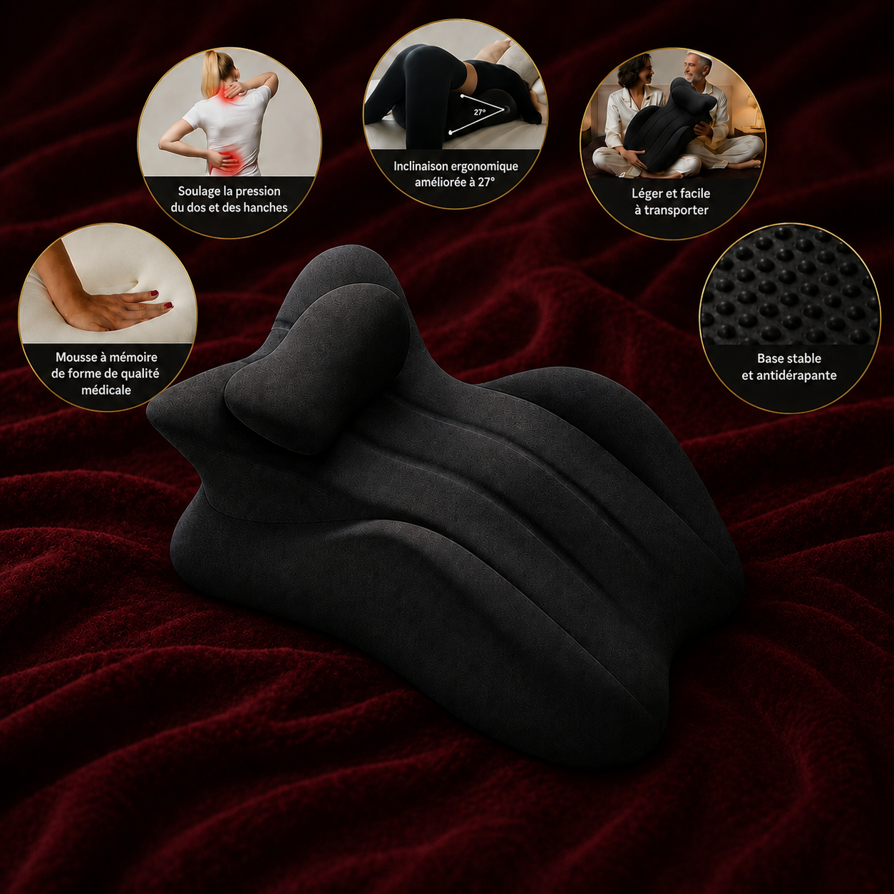 coussin ergonomique