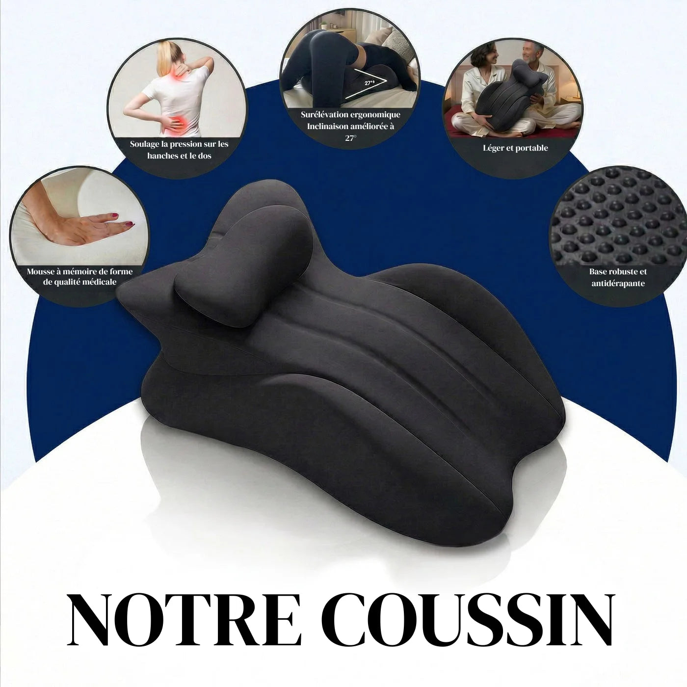 Coussin De Soutien Intime Imperméable